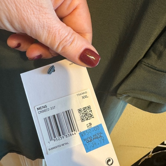 Nike Dry-Fit Green Short Sleeve Shirt Size XXL - Picture 7 of 8